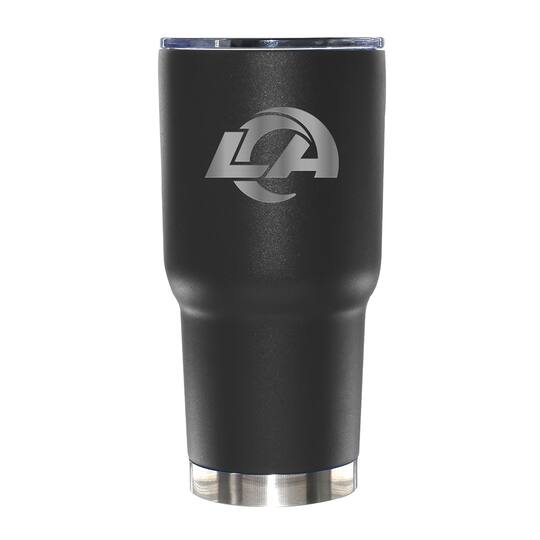 The Memory Company NFL 30 oz Black Tumbler with Etched Logo in Los Angeles Rams | 30 fl oz | Michaels®